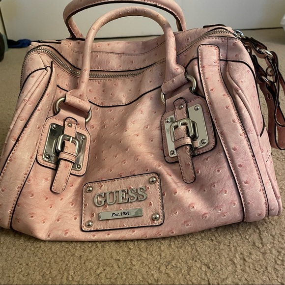 Guess Handbags - Guess Pink Handbag